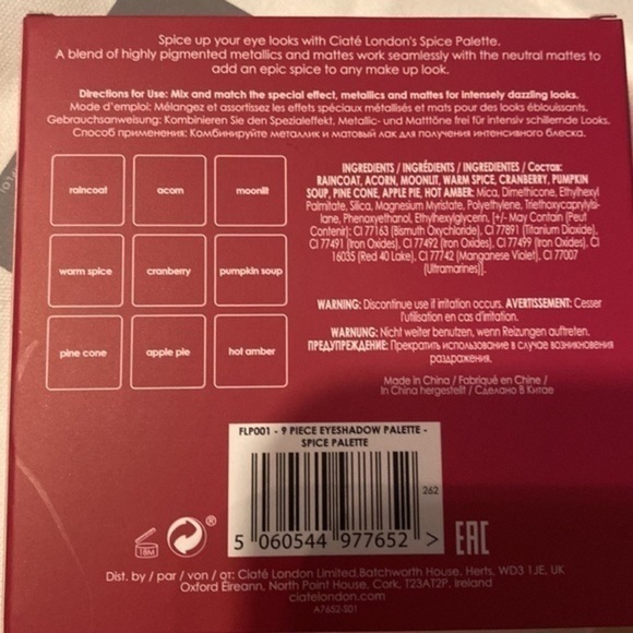Ciate London Spice palette - Picture 4 of 6
